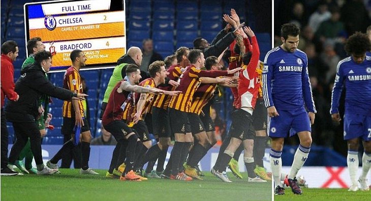 Chelsea Ditekuk Bradford City 4-2 di Kompetisi Piala FA